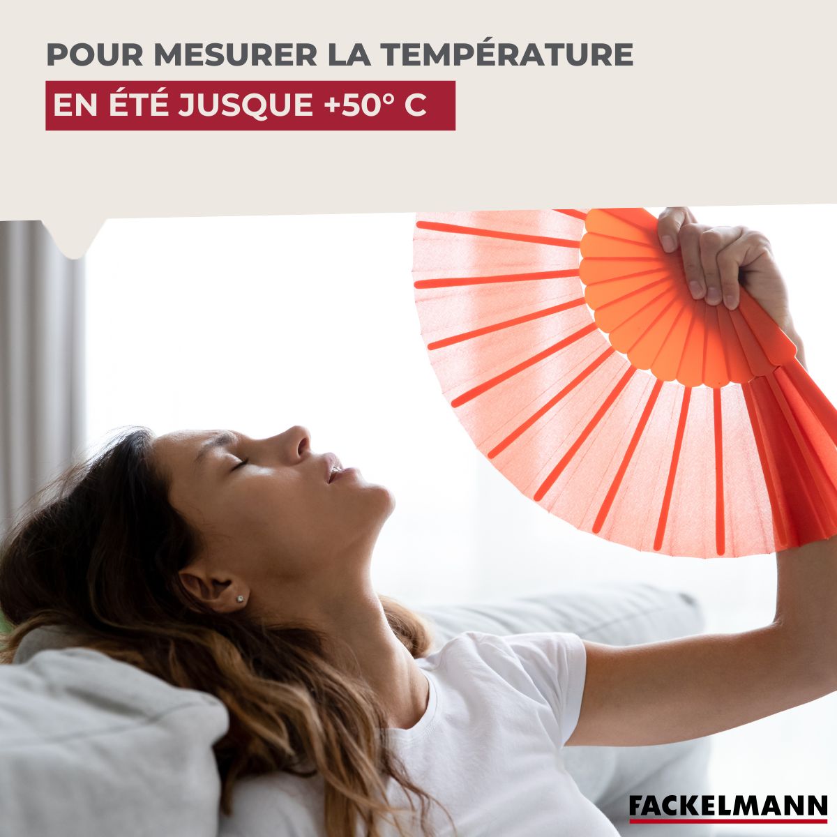 Thermomètre mural intérieur et extérieur en bois Fackelmann Tecno