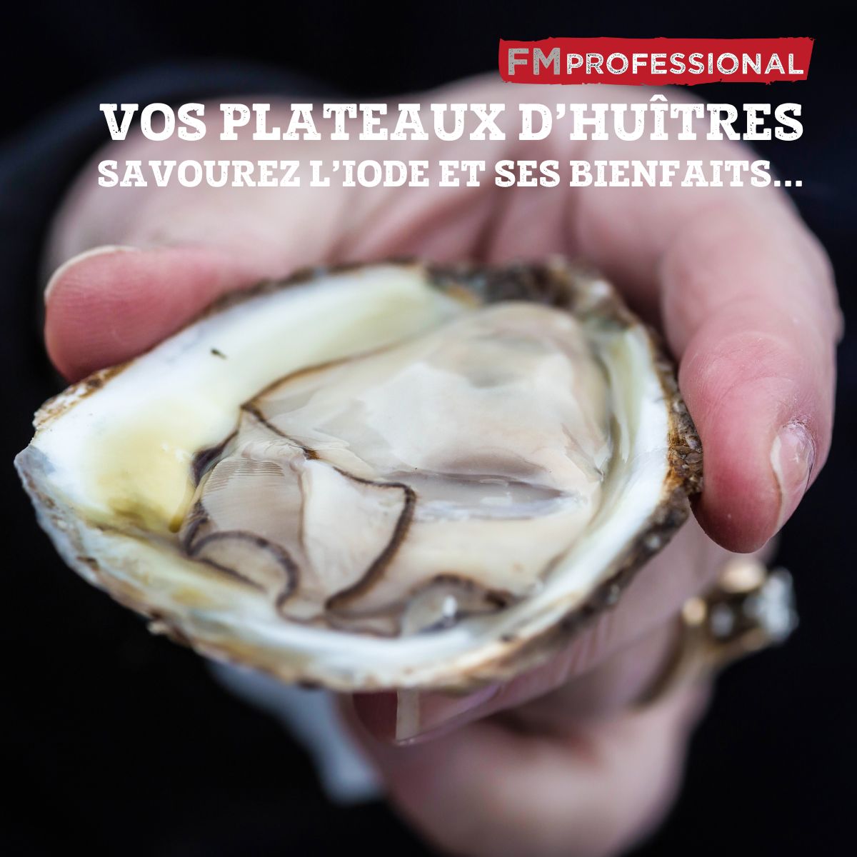 Couteau à huître 2 en 1 FM Professional Divers