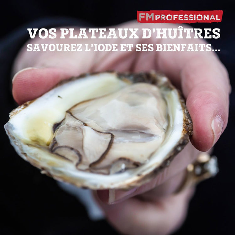 Couteau à huître 2 en 1 FM Professional Divers