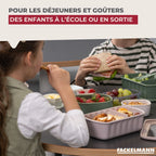 Lunchbox Beige à compartiment réglable 1 litre sans BPA Fackelmann Storage