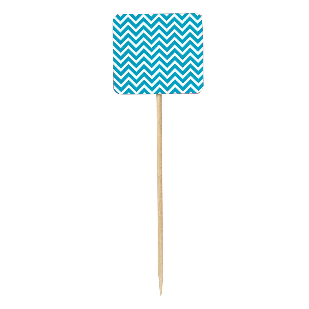 Lot de 50 cure-dents avec drapeau pour apéritif Fackelmann Eco Friendly