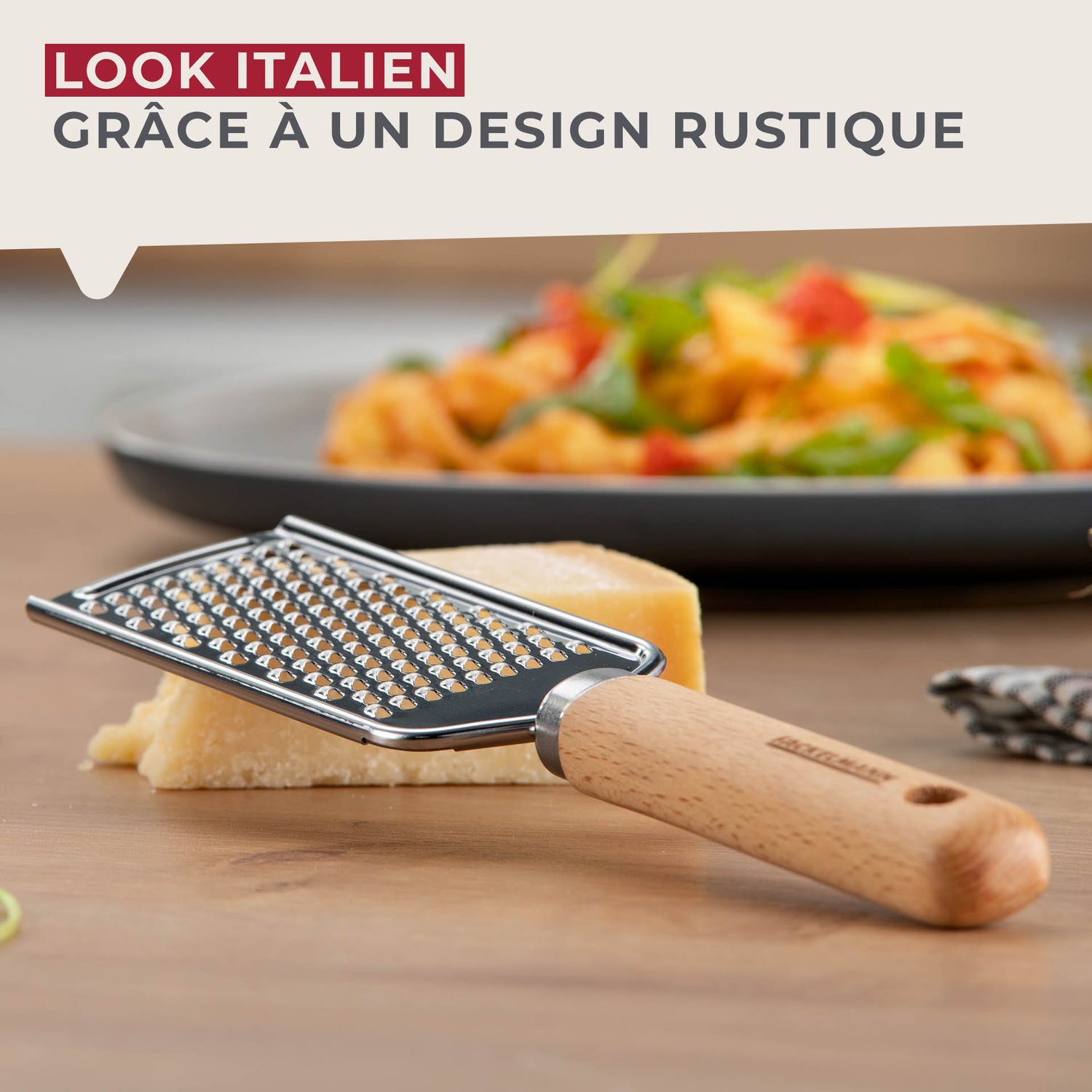 Râpe à fromage manuelle Fackelmann Pizza & Pasta