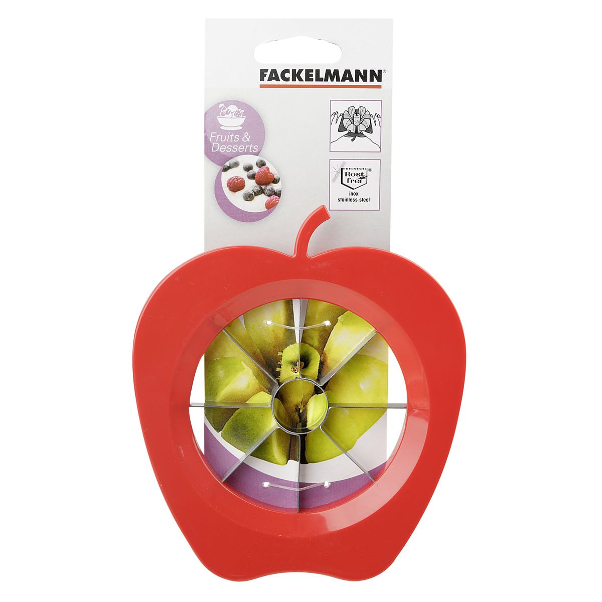 Coupe pomme en quartier Fackelmann Colors Edition