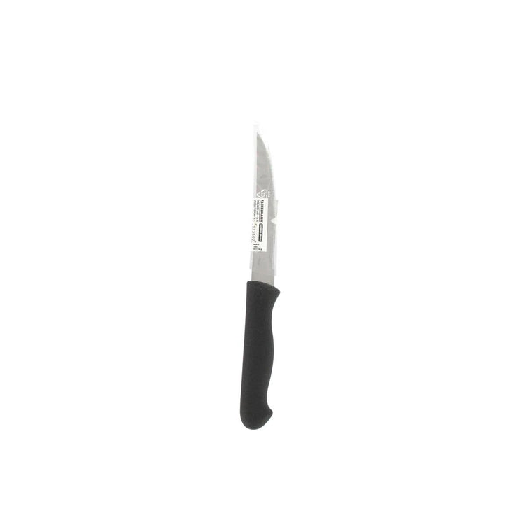Couteau de cuisine manche en plastique noir Nirosta