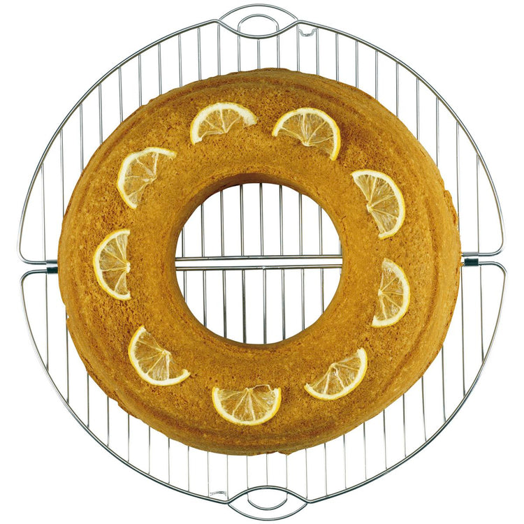 Présentoir à gâteau pliable en inox Zenker