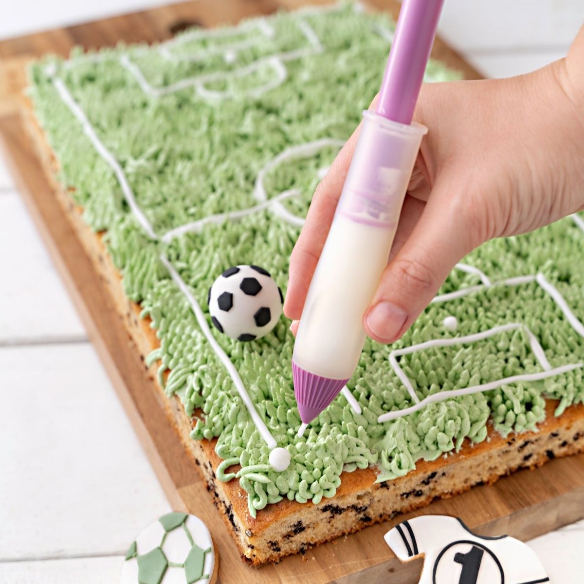Set de décoration de terrain de foot 6 pièces Zenker Spécial Football