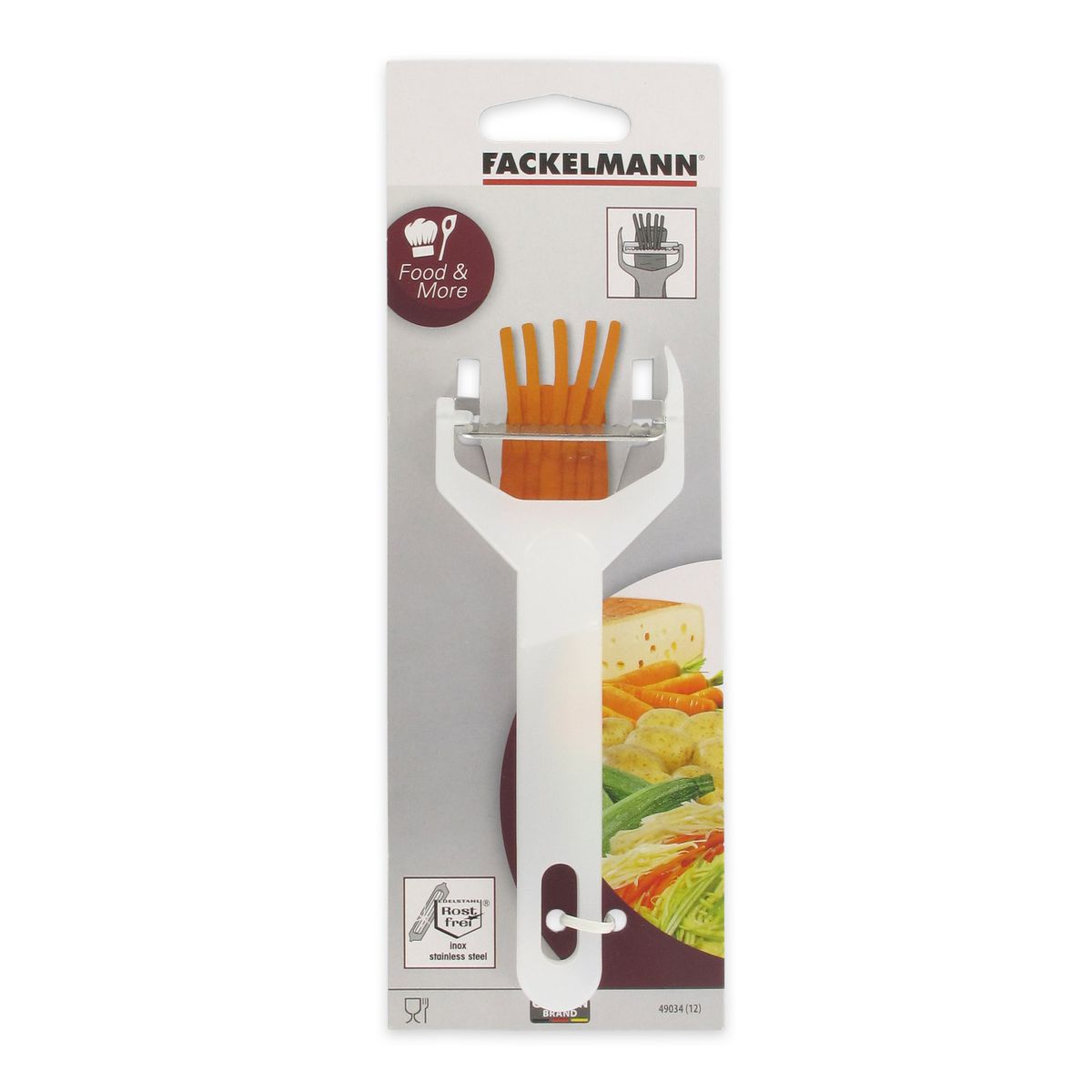 Rasoir pour julienne de légumes Fackelmann