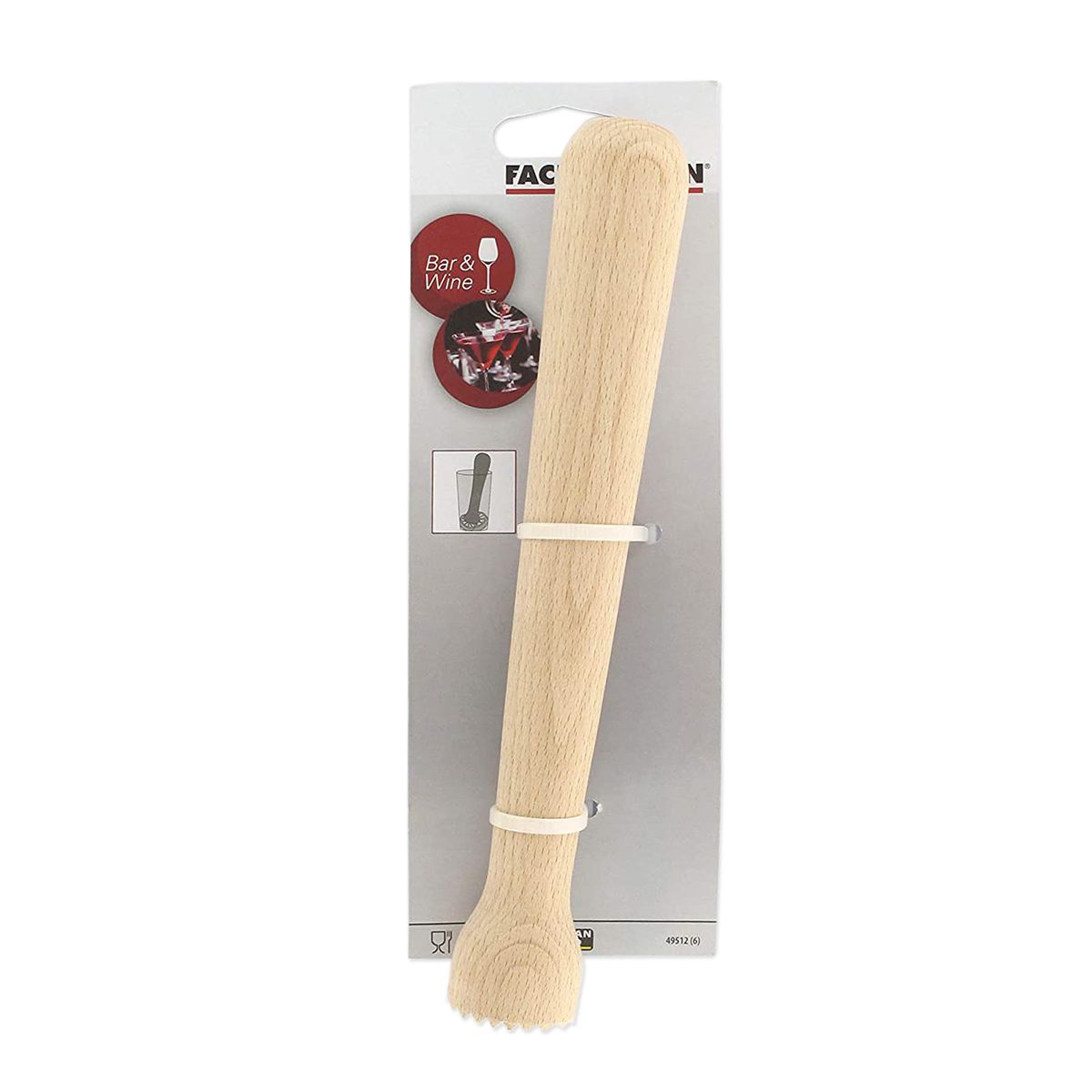 Pilon en bois pour cocktails en Bois Fackelmann