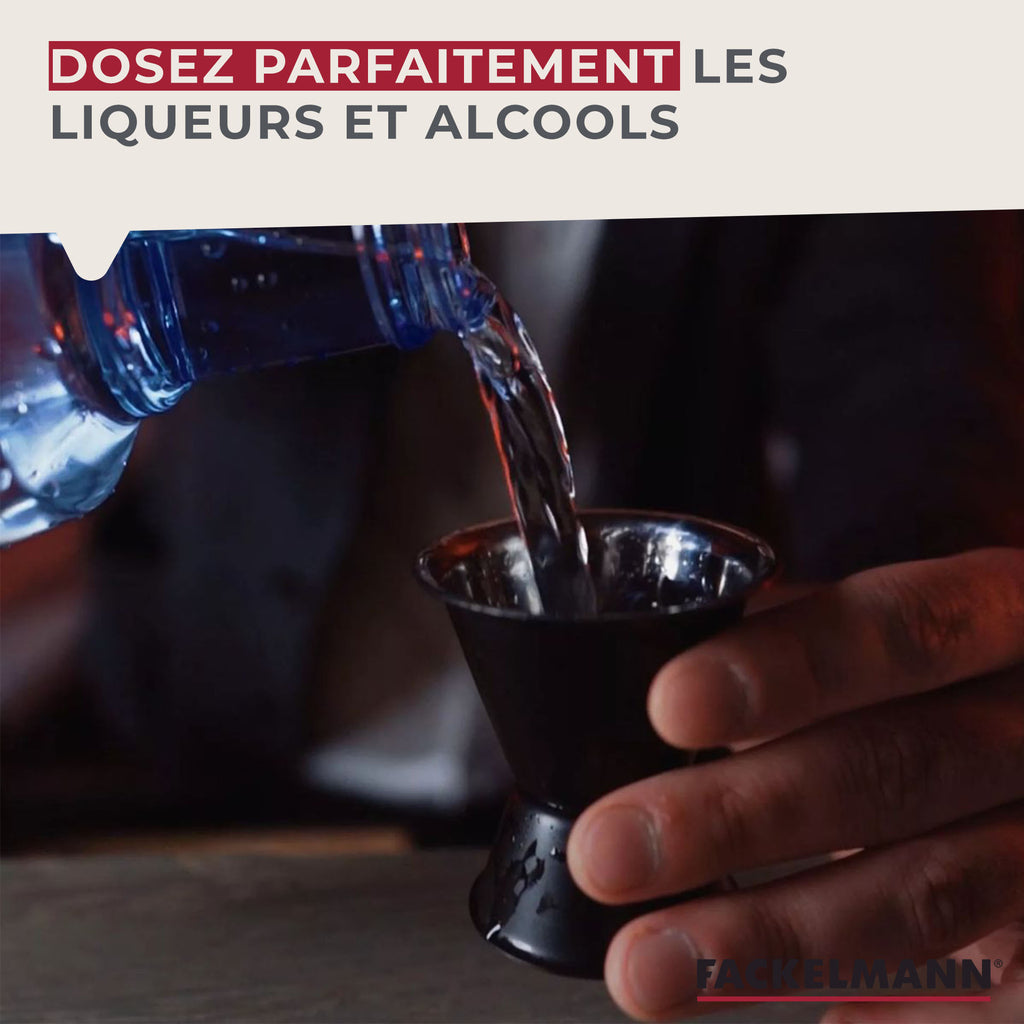 Doseur à cocktail 2 et 4 cl Fackelmann Spectre