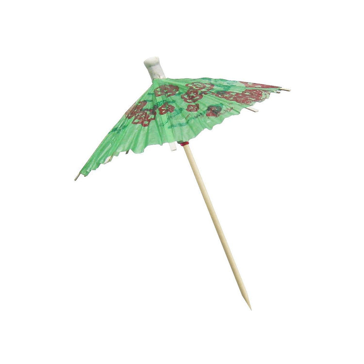 Lot de 20 mini parasols pour cocktail Fackelmann