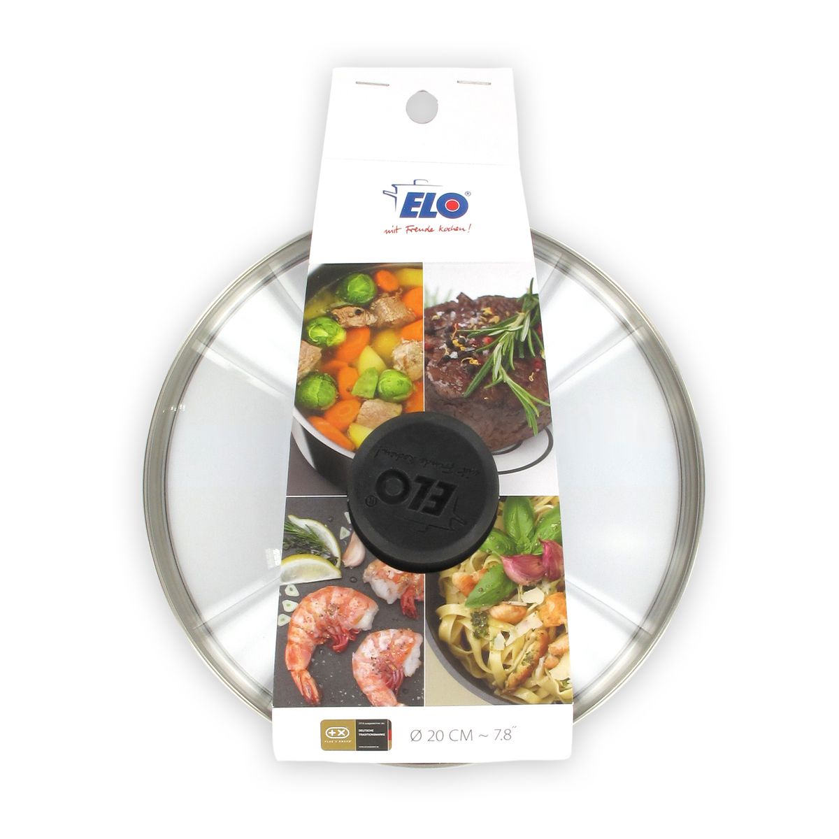 Couvercle de cuisson en verre 20 cm Elo