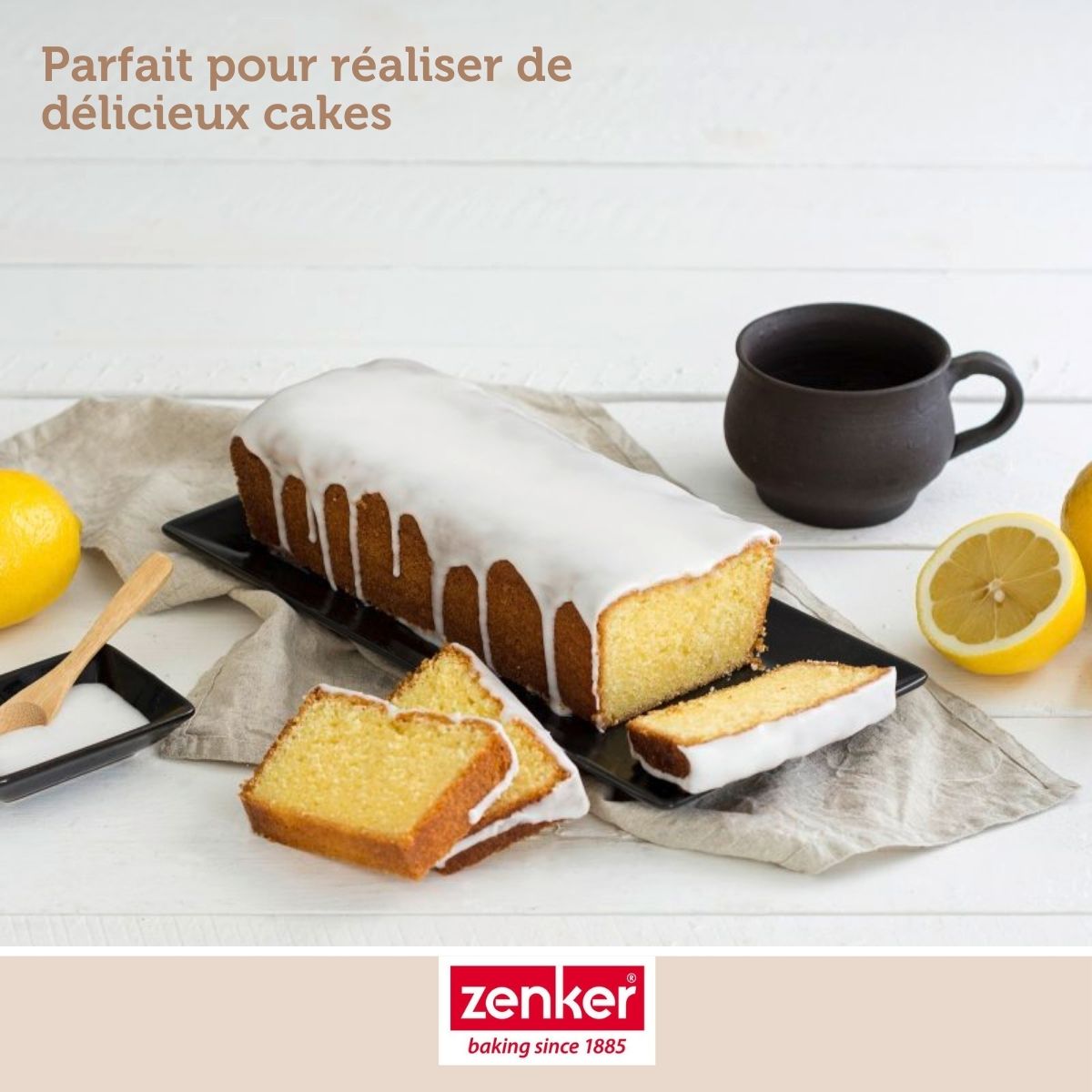 Moule à cake 30,5 cm Zenker Black Metallic