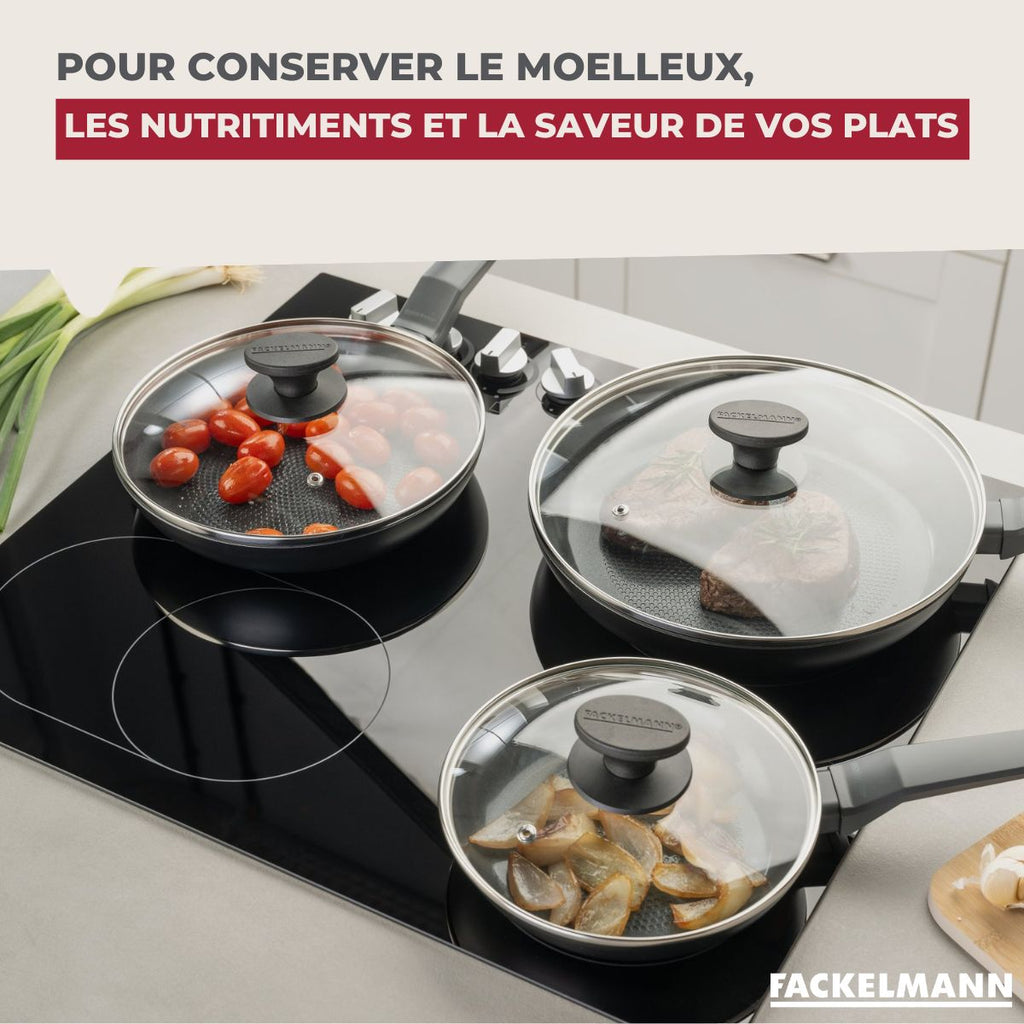 Couvercle de cuisson en verre 20 cm Fackelmann