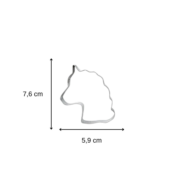 Set de 4 emporte-pièces licorne Zenker Emporte-pièces