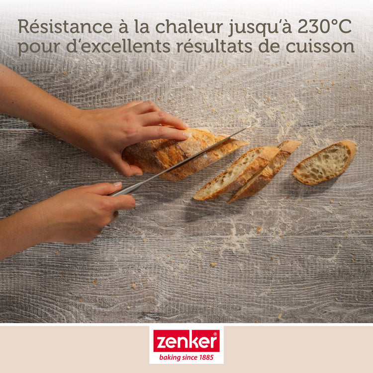 Moule à petits pains individuels ronds 6 empreintes Zenker Mojave Gold