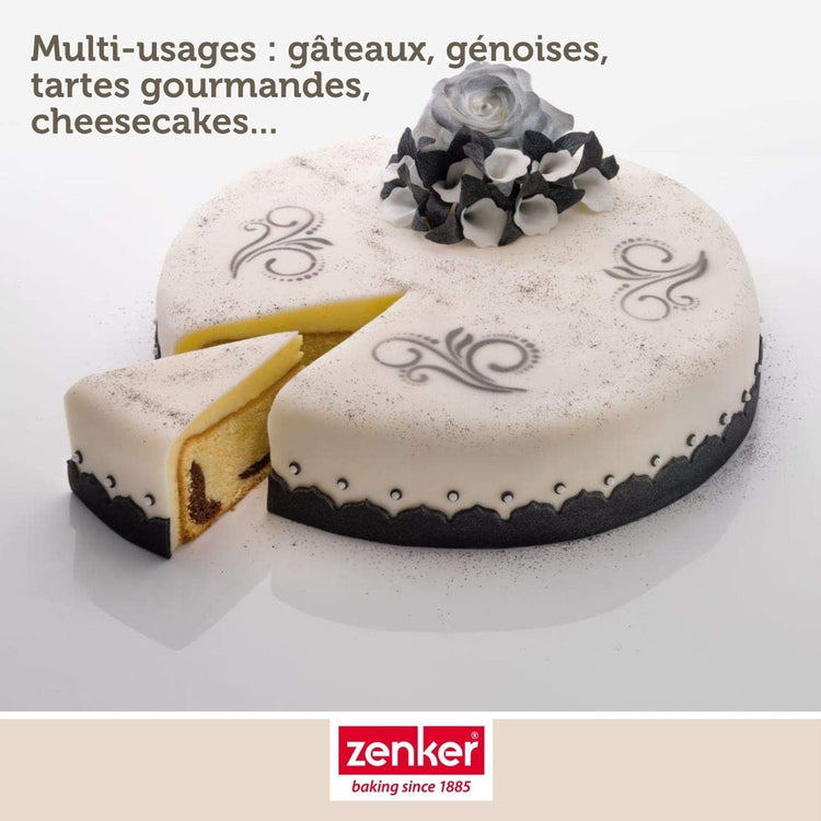 Moule à manqué à charnière Zenker Crème noir 27 cm