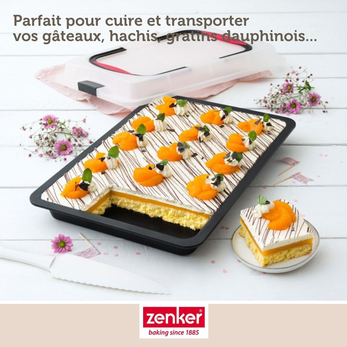 Plaque de cuisson 42 cm avec couvercle Zenker Special To Go