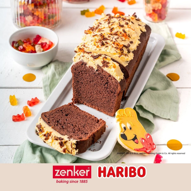 Moule à cake 25 cm avec emporte-pièce Zenker Haribo