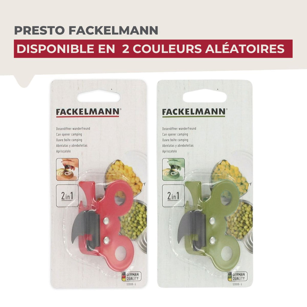 Ensemble de 3 Ouvre-boîte manuel papillon Fackelmann