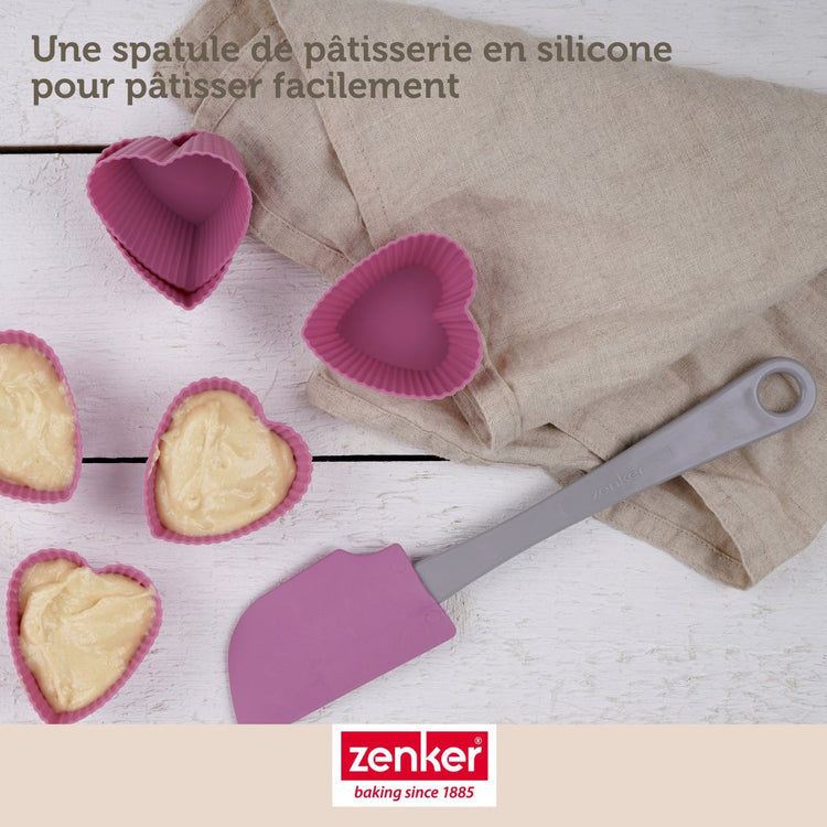 Set de 5 ustensiles de pâtisserie moule à manqué bol spatule et verre doseur Black metallic Black mettallic Zenker  Black mettallic