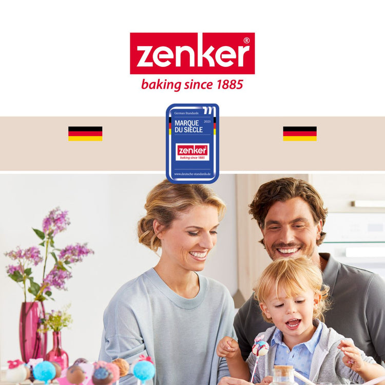 Ensemble de pâtisserie Zenker emporte-piéces et rouleau à pâtisserie