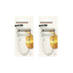 Lot de 2 rasoirs à légumes Castor en inox Fackelmann