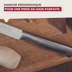 Couteau universel 24 cm en inox Set de 2 couteaux de cuisine professionnels Nirosta Star