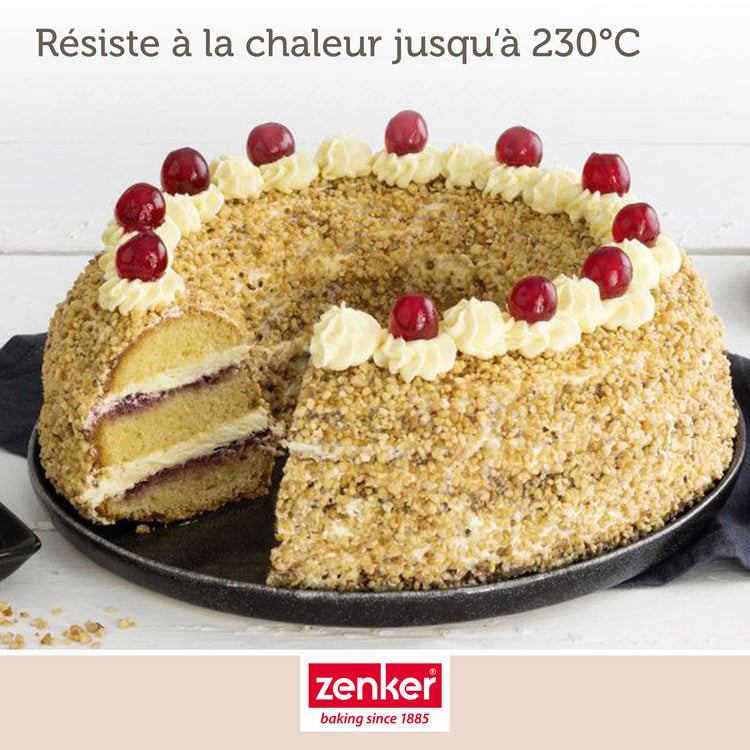 Ensemble de 2 Moules à savarin 28 cm Zenker Black Metallic