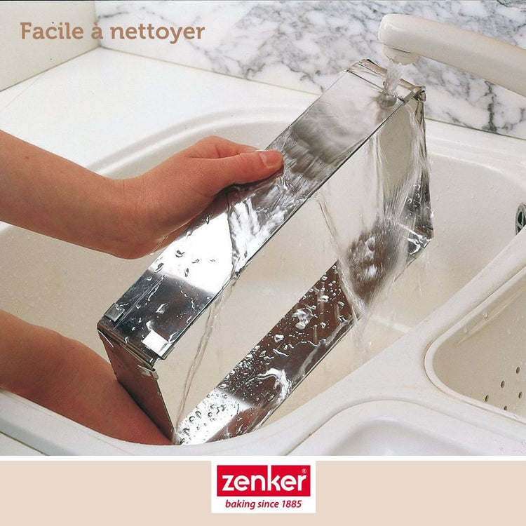 Ensemble de 2 Cadres à gâteau réglable 27 à 52 cm Zenker Smart Pastry