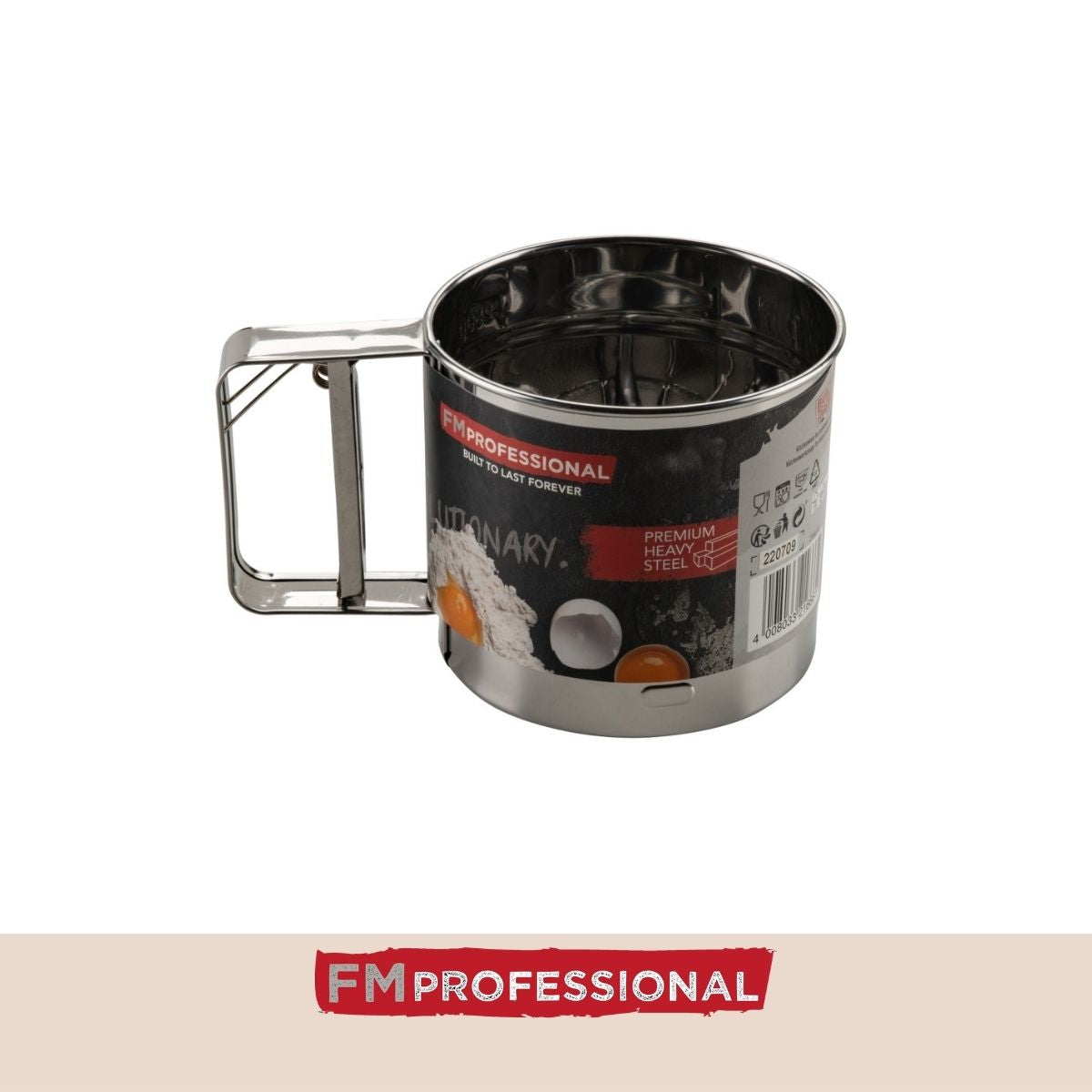 Tamis de farine en inox FM Professional