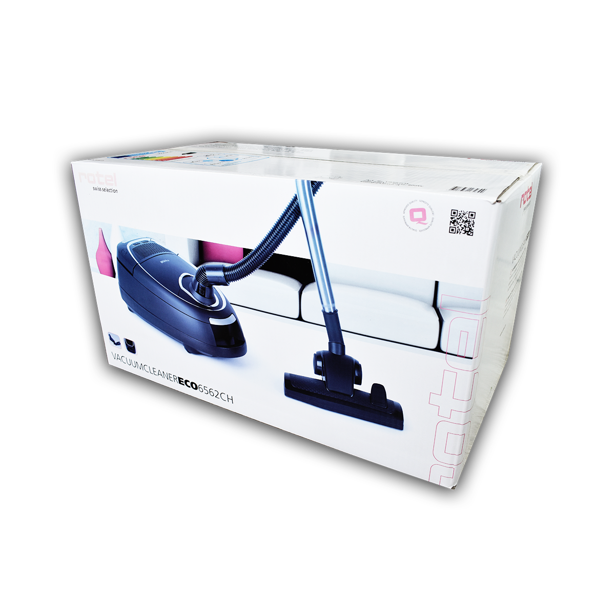 Aspirateur traineau avec sac incluant 2 accessoires aspirateur Rotel