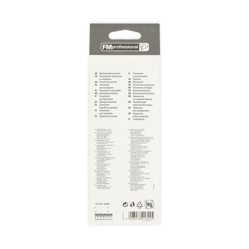 Lot de 2 thermomètres réfrigérateur FM Professional
