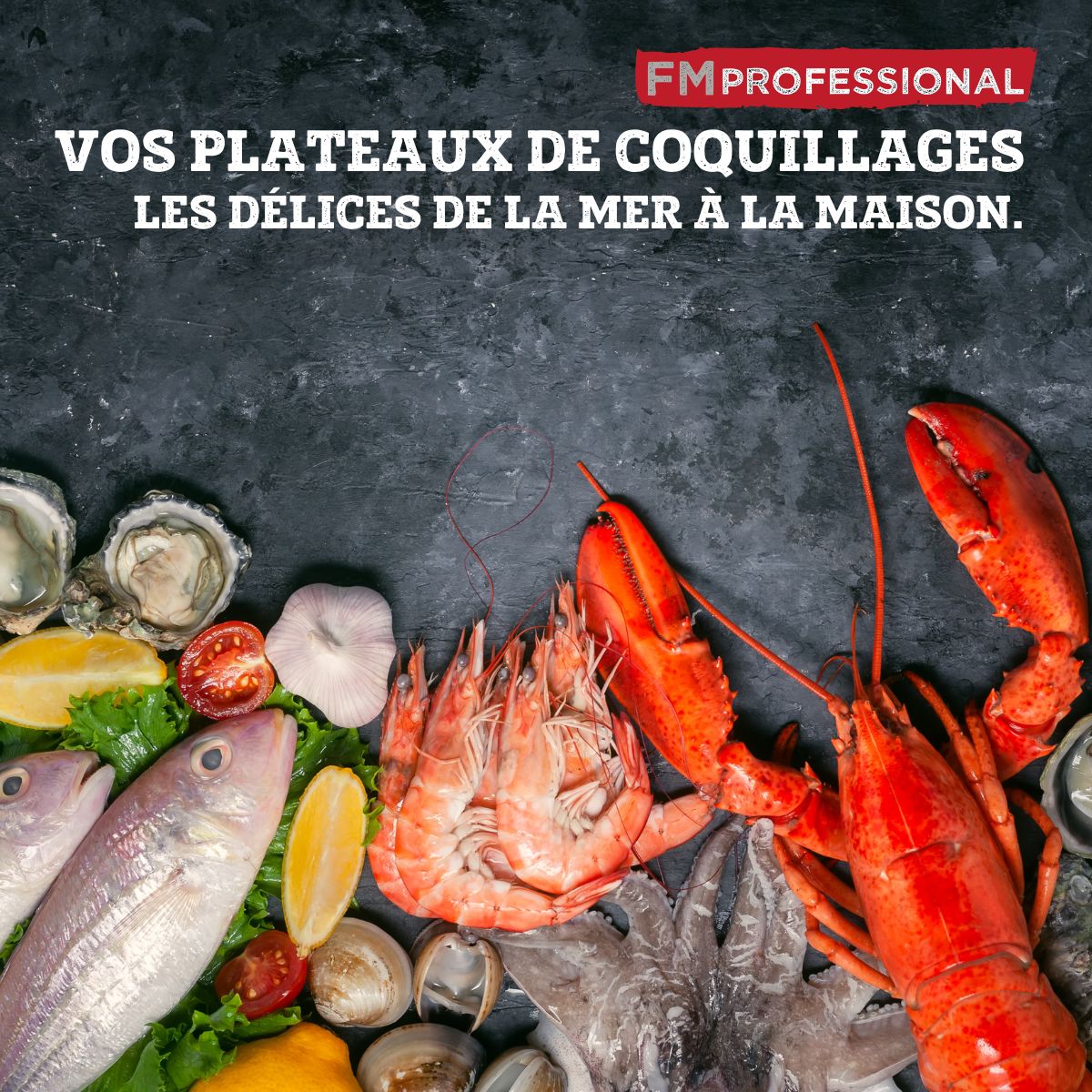 Couteau à huître 2 en 1 FM Professional Divers