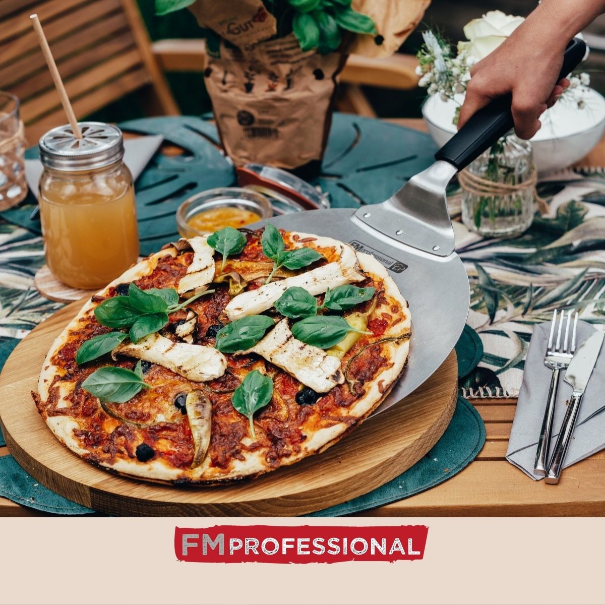 Pelle à pizza ou tarte flambée FM Professional Pizza