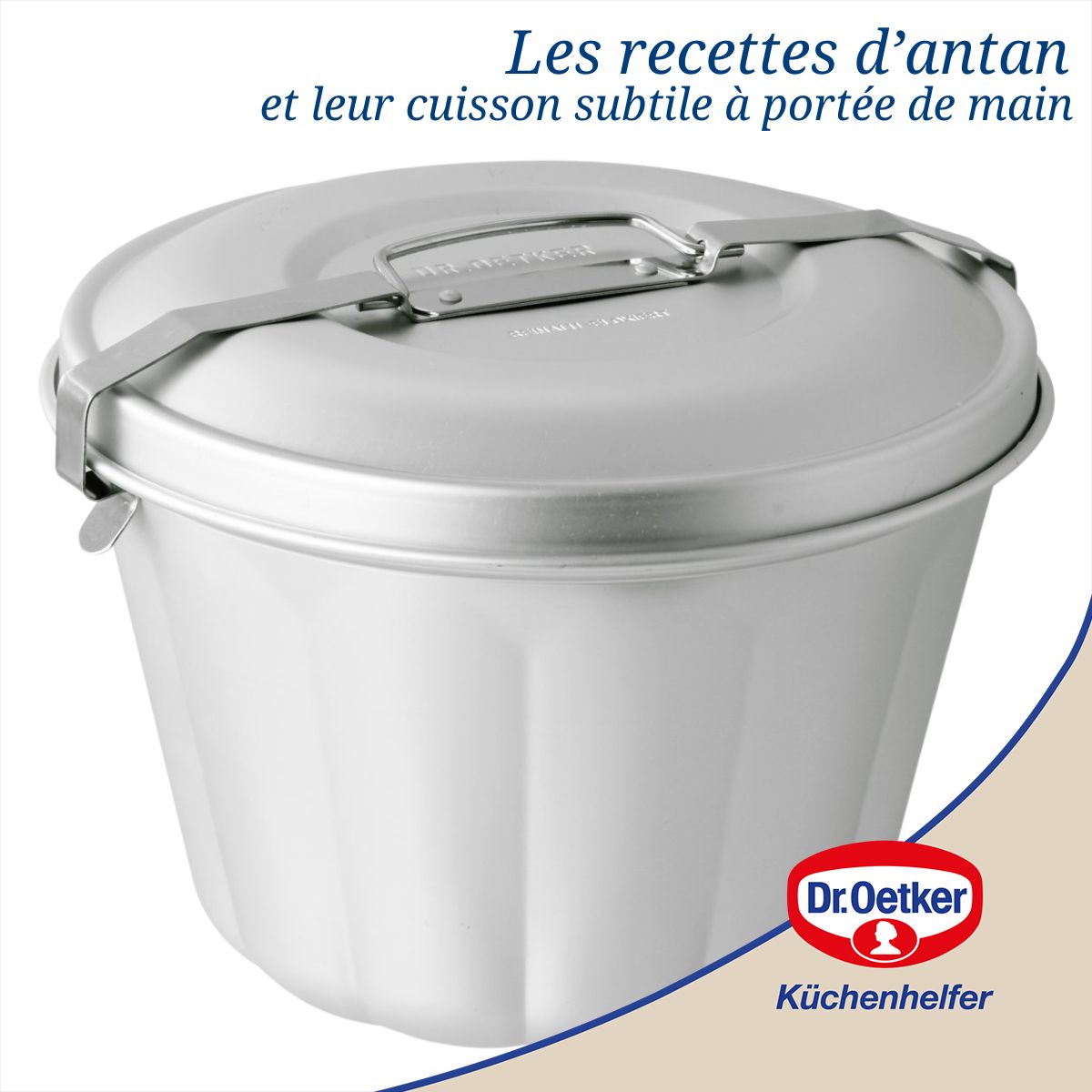 Moule à bain marie 15 x 21 x 14 cm Dr. Oetker Classics