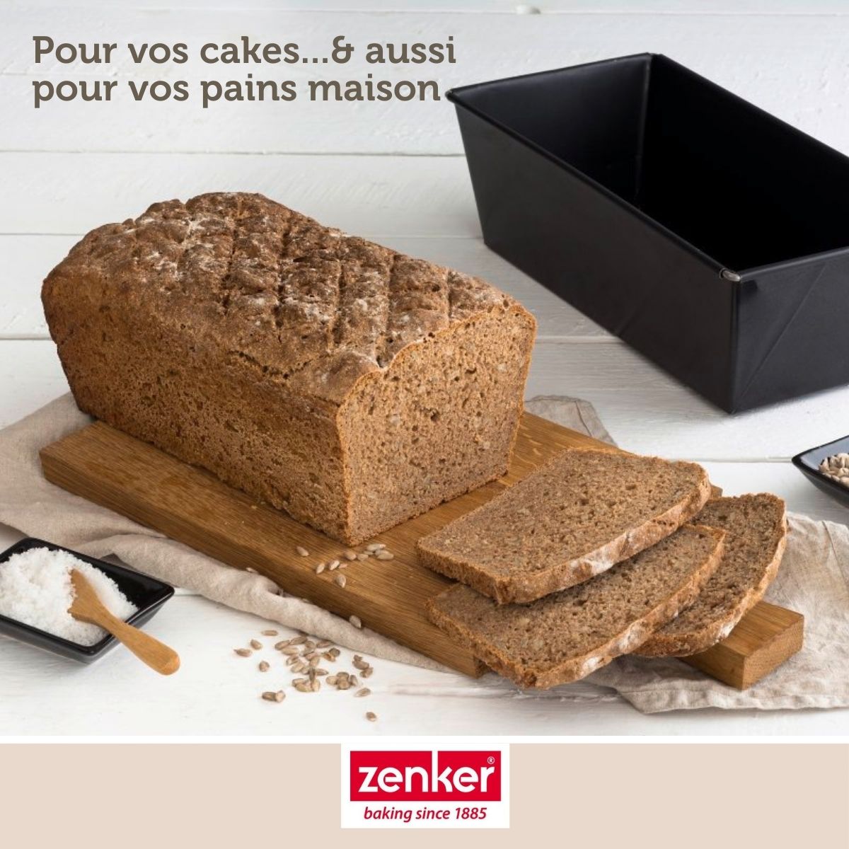 Moule à cake 25 cm Zenker Pure