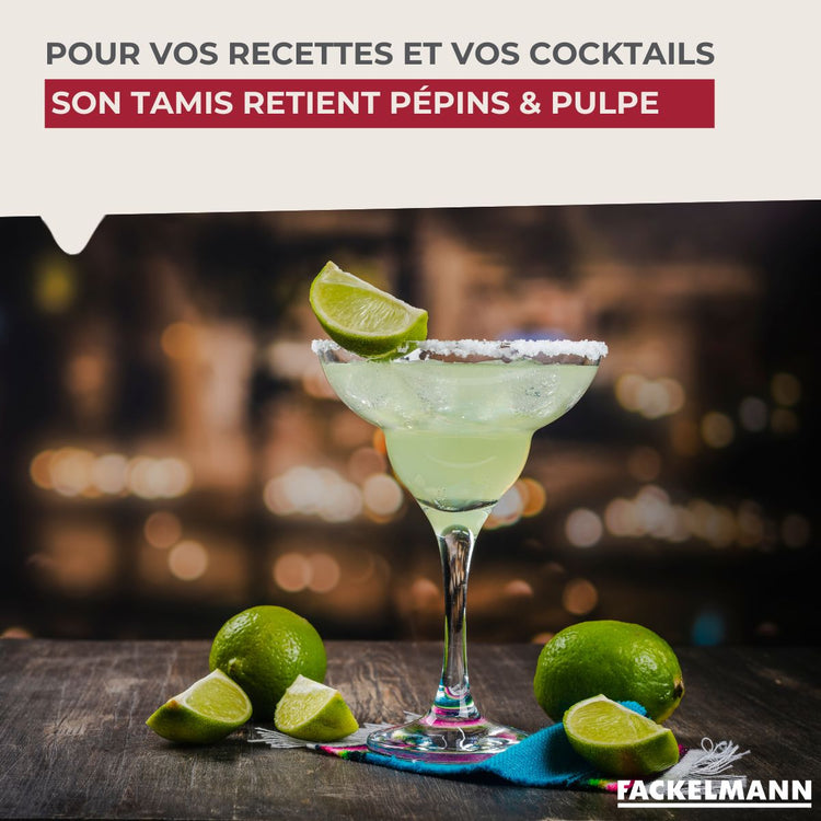 Presse-agrume avec réceptacle Fackelmann Colors Edition