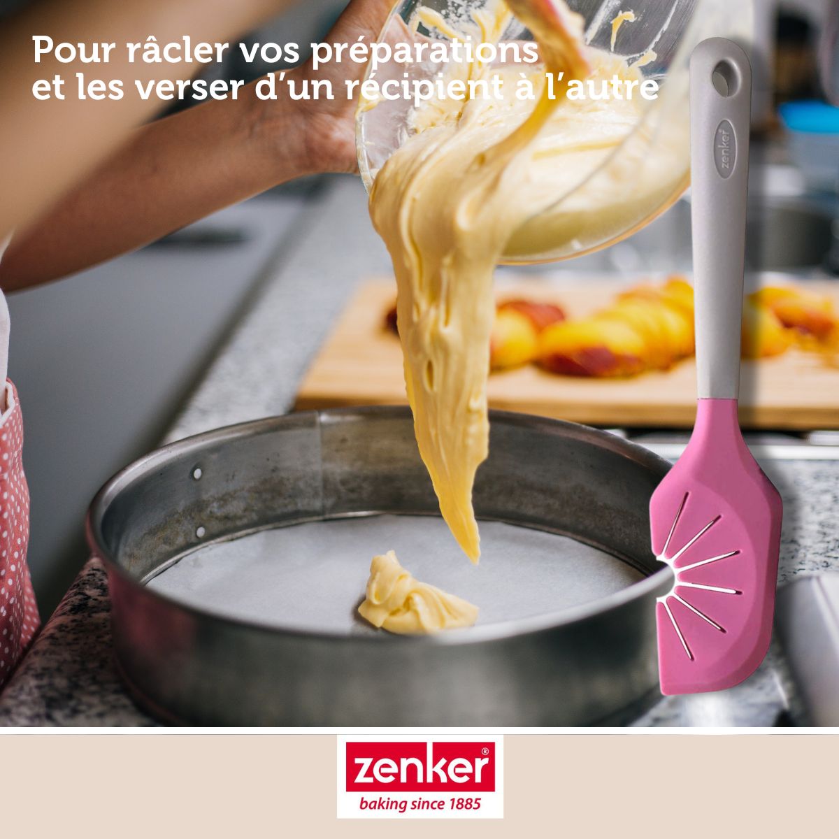 Spatule de cuisine 2 en 1 Zenker