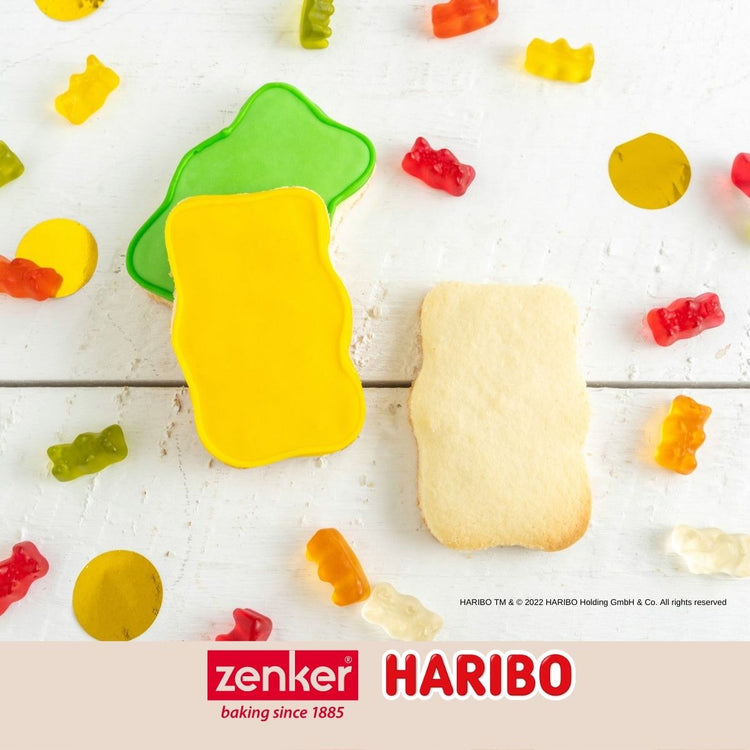 Lot de 3 emporte-pièces oursons en inox Zenker Haribo