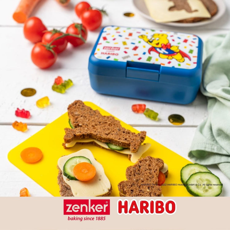 Boîte alimentaire avec couvercle en plastique 16,5 x 11,5 cm Zenker Haribo