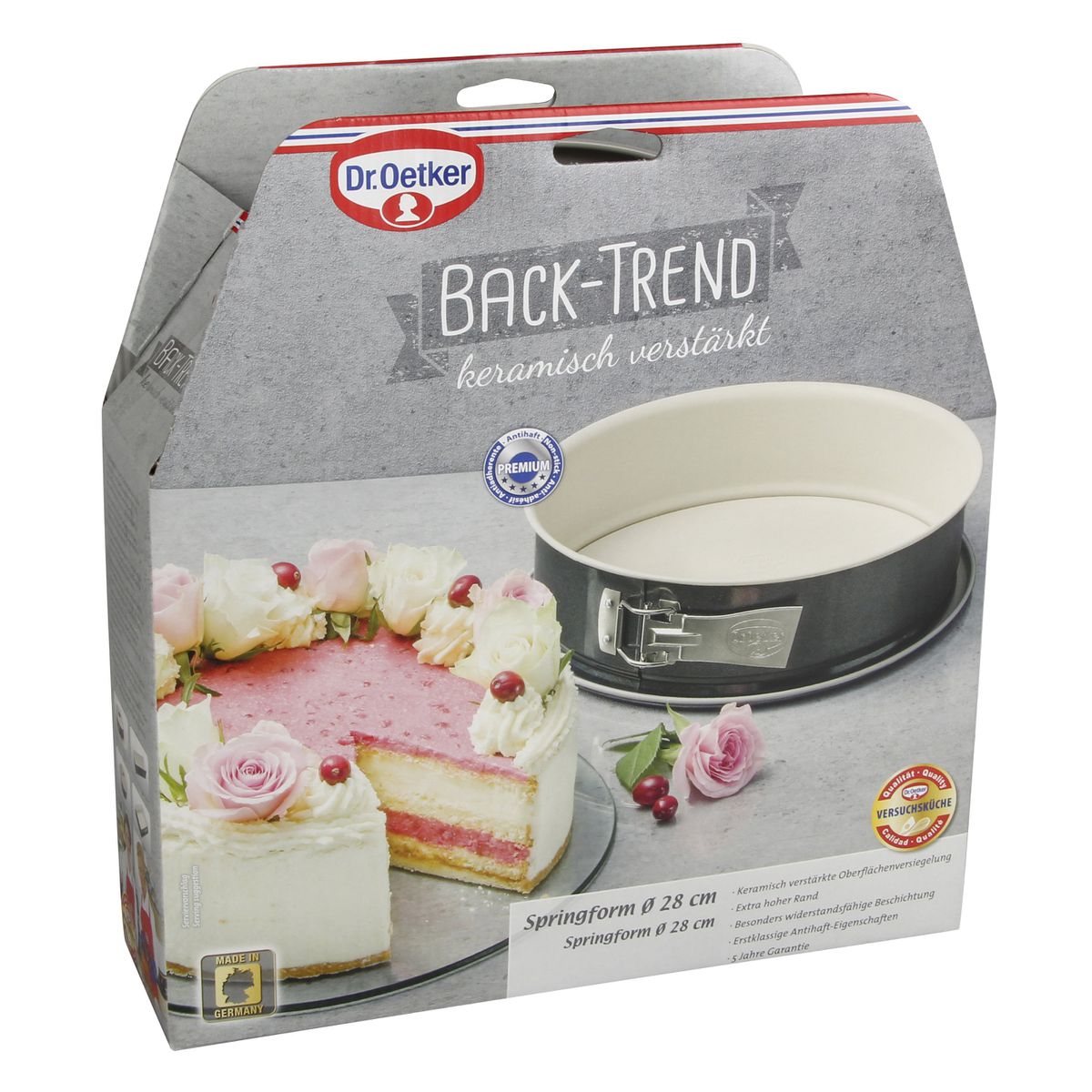 Moule à manqué 28 cm Dr.Oetker Back Trend