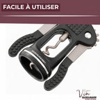 Tire-bouchon à levier décapsuleur 17 cm Fackelmann Bar Concept
