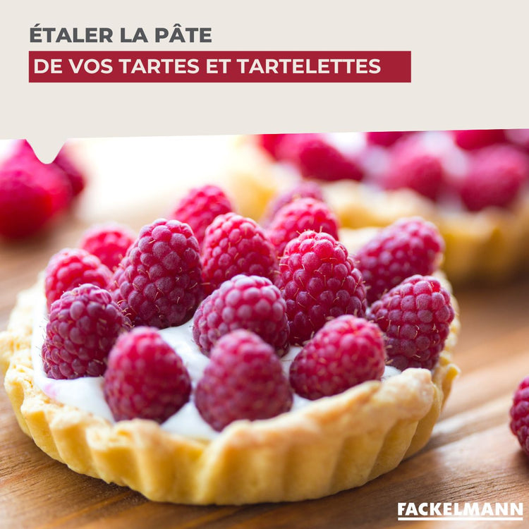 Petit rouleau à pâtisserie en bois Fackelmann Wood Edition