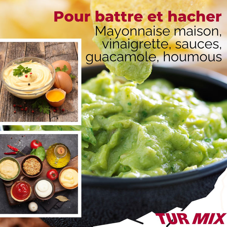 Ensemble mixeur plongeant sans fil Turmix