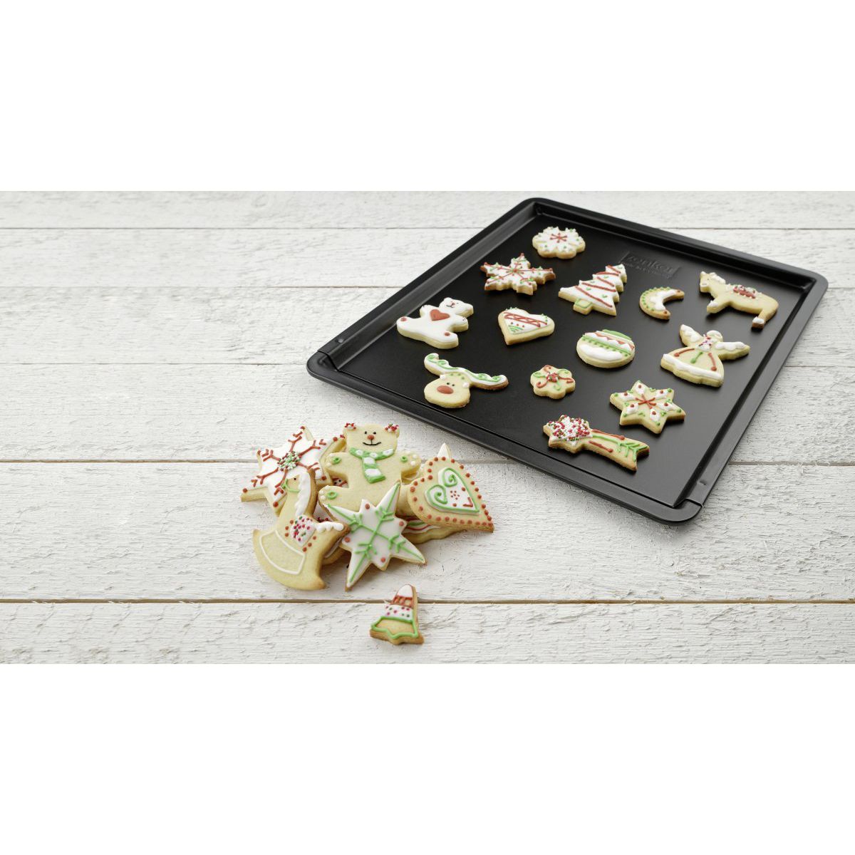 Plaque à pâtisserie extensible de 37 x 52 cm Zenker Black Metallic