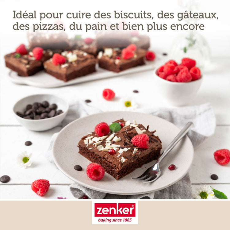 Plaque de cuisson extensible de 35-52 x 32 cm Zenker Perfect Black +