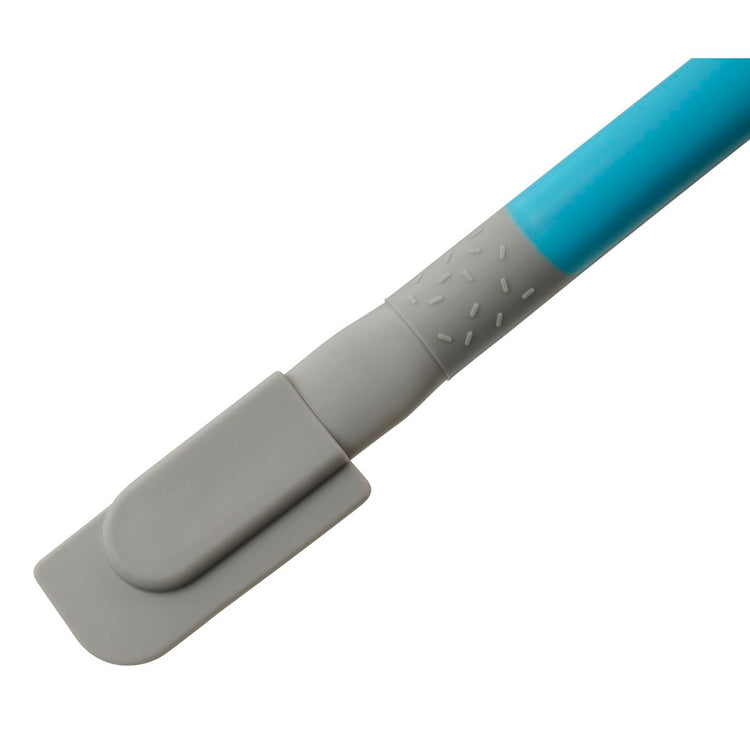 Petite spatule de pâtisserie turquoise en silicone 22,9 cm Tasty Pâtisserie