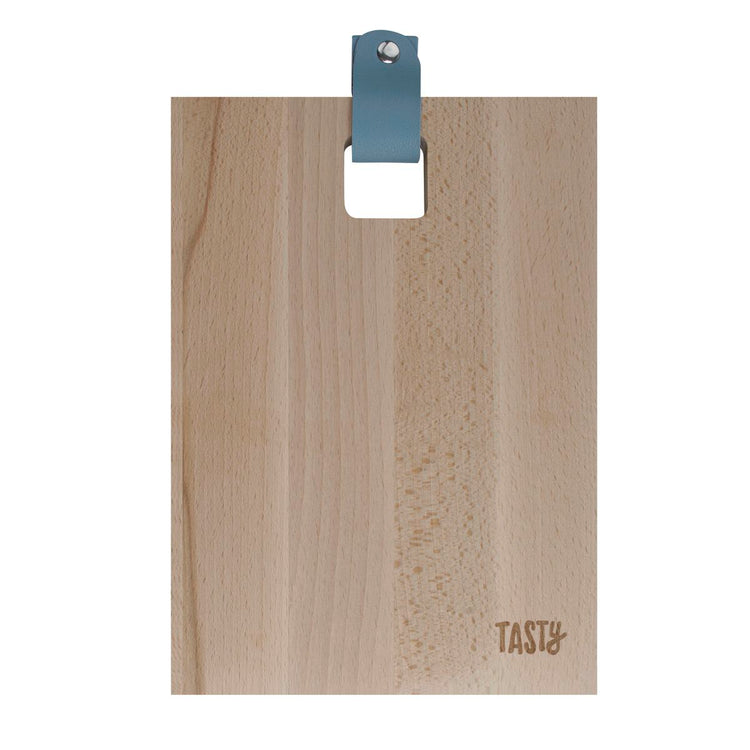 Planche à découper en bois rectangulaire 25 x 18 cm Tasty Green