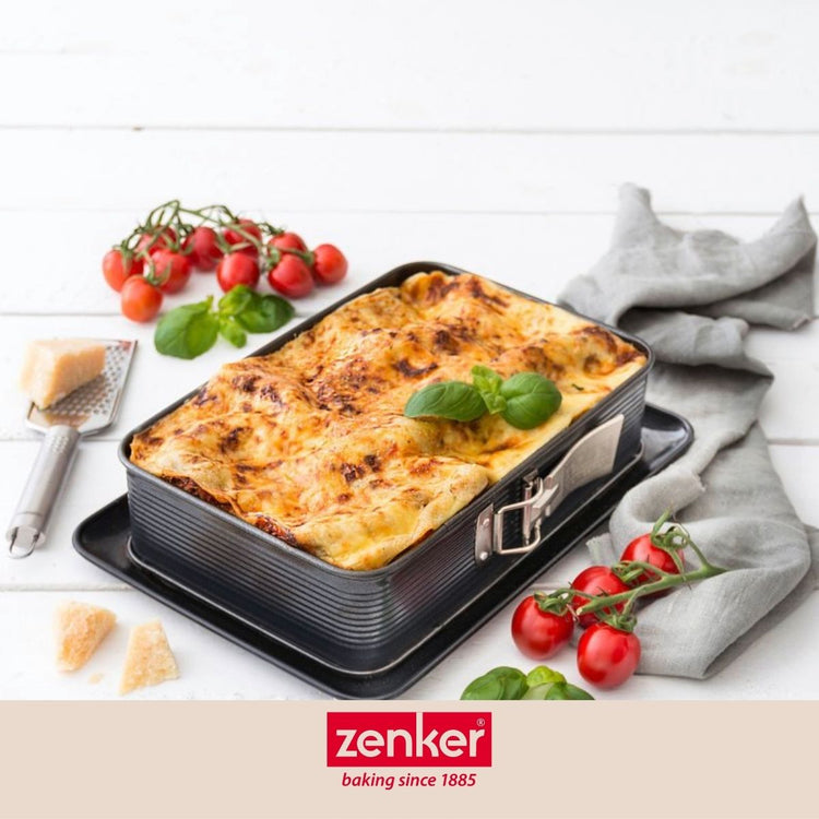 Plat à lasagnes avec charnière 33 x 22,5 cm Zenker Deluxe