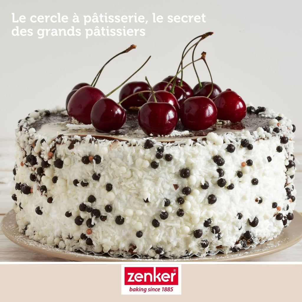 Cercle de pâtisserie réglable Zenker